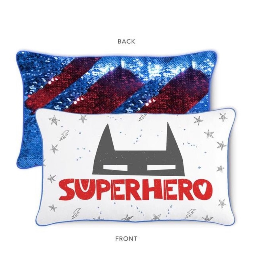 Mermaid pillow company,  superhero pillow